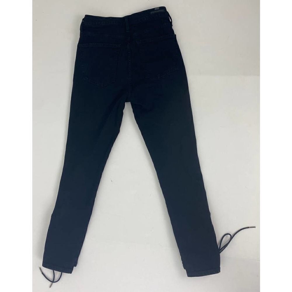 Citizens of Humanity Olivia High Rise Slim Ankle Jeans Black Skinny - Size 26
